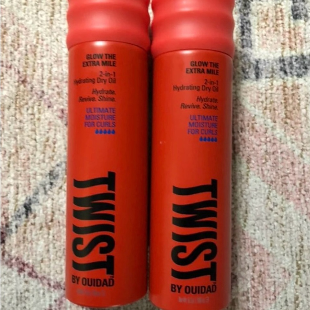Twist by Ouidad™ Glow The Extra Mile 6.2 Oz. 2-in-1 Hydrating Dry Oil(2pk)